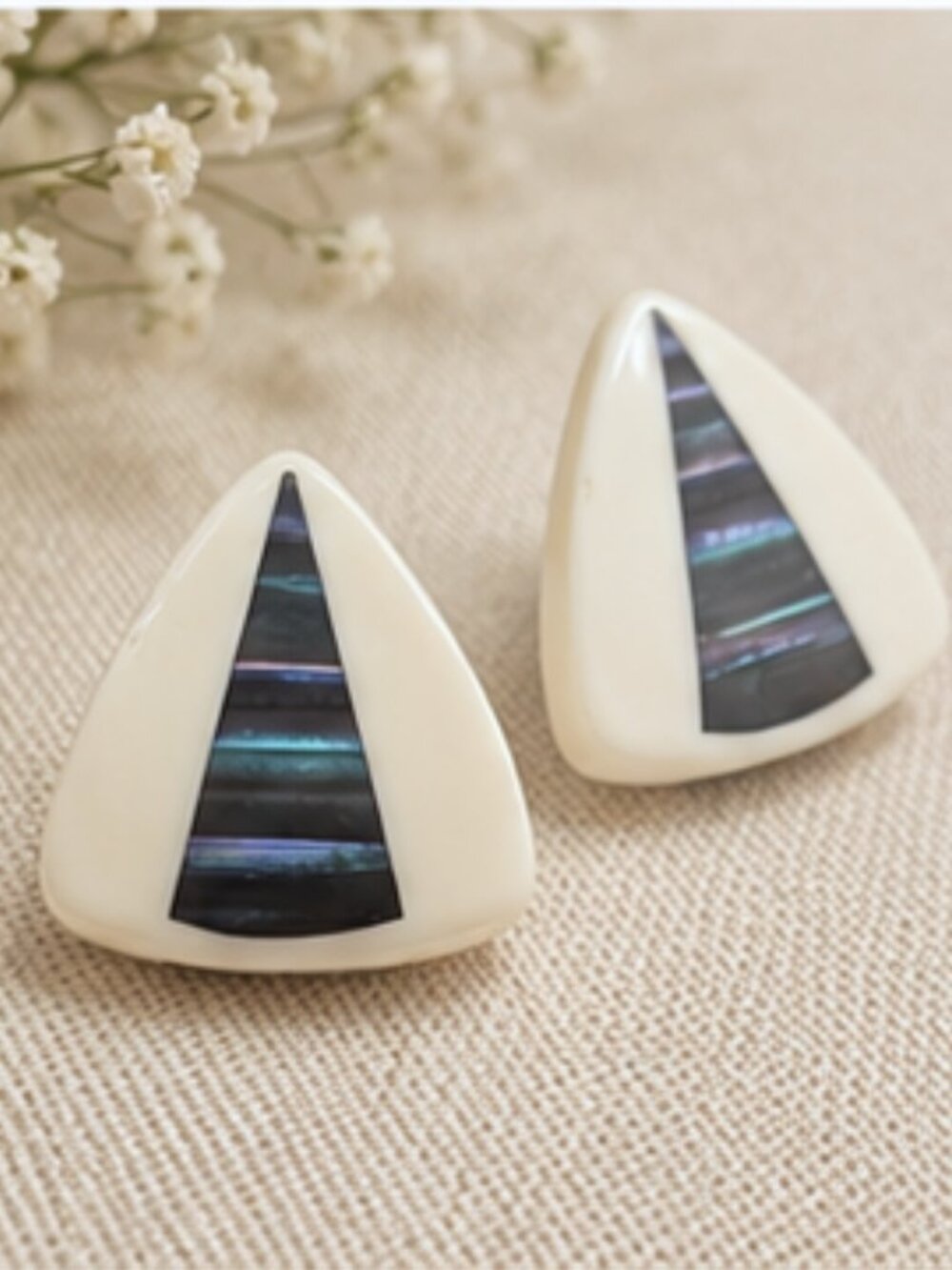 Vintage Geometric Statement Earrings